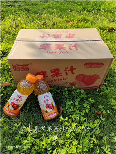 花季果园苹果汁350ml