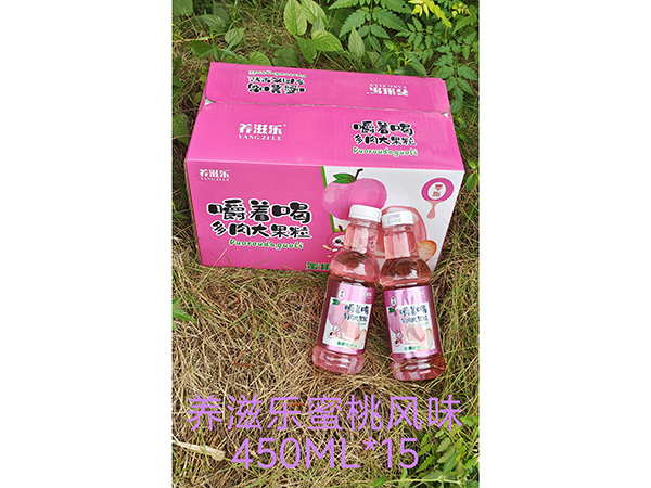 养滋乐蜜桃风味 450ML*15